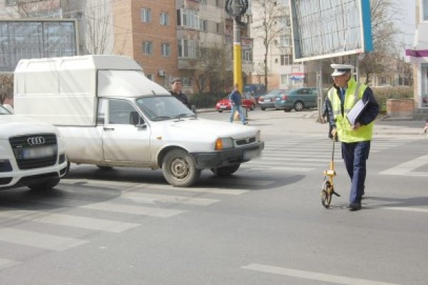Accidentaţi pe trecerile de pietoni